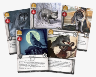 The Lions Of Casterly Rock - Game Of Thrones Card Game Wolves