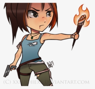 Tomb Raider Clipart Tener - Tomb Raider Lara Croft Chibi