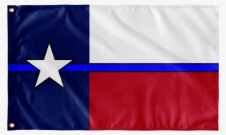 Texas Police Wall Flag - Flag Of Texas
