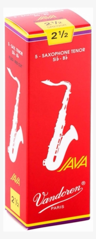 Vandoren Java Red Tenor Saxophone Reeds - Vandoren Sr271r Tenor Sax Java Red Reeds Strength 1;