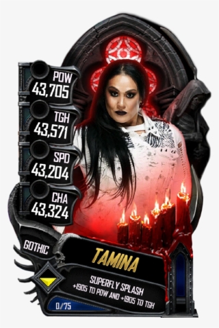 Tamina S5 22 Gothic9 - Wwe Supercard