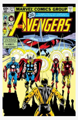 Купете Comics 1982-03 The Avengers Transparent Png - 950x950 - Free 