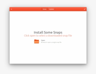 Snaptastic Uses A Bright Orange Headerbar - Panduit
