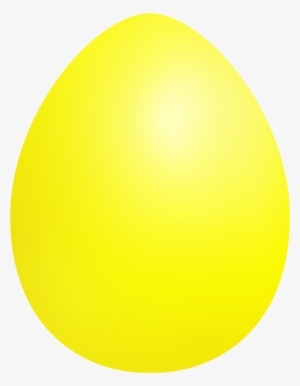 Yellow Easter Egg Png Clip Art - Circle