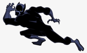 Black Panther Superhero Drawing - Black Panther Marvel Animated