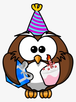 Party Owl - Cartoon Owl