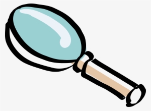 Clipart - Magnifying Glass Easy Drawing