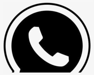 Whatsapp Logo White And Black