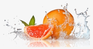 Fruit Water Splash Free Download Png - Fruits In Water Png