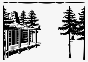 Town Musicians Of Bremen Computer Icons Black And White - Cabin And Tree Svg