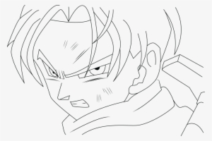 Dragon Ball Super Drawing At Getdrawings - Line Art