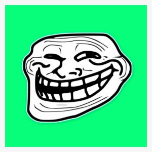 Trollface Rage Comic Meme Mask - Troll Face With Crown Transparent PNG -  600x600 - Free Download on NicePNG
