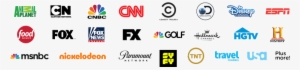 Top Channel Logos For Contour Tv Including - Logos