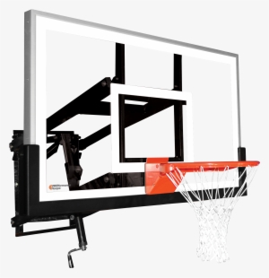 Wall Mount Wm60 Adjustable Basketball Hoop With 60 - Streetball