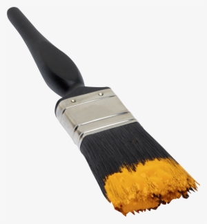 Brush Yellow - Paintbrush Png
