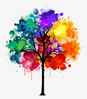 Explore Watercolor Ideas, Watercolour Painting And - Graphic Design Tree Png