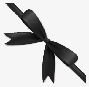 Ribbon Black Icon2 - Black Gift Ribbon Png