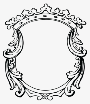 Circle Frame Vector Png Black Transparent Png 594x600 Free Download On Nicepng