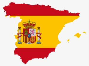 Spain Flag Map Plus Ultra - Spain Flag Map Png