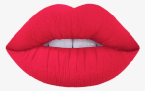Red Lipstick On Lips Png - Lime Crime Matte Velvetines