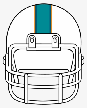 Blank Football Helmet Clipart - Football Helmet Clipart Front