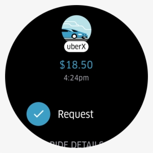 Uber Is Now Available For Android Wear - Red