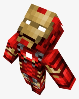Ironman Minecraft Skin - Iron Man Minecraft Skin Png
