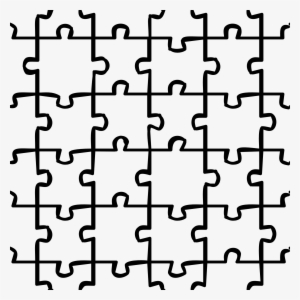 Jigsaw Puzzle Transparent - Puzzle Patterns