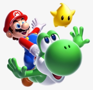 Super Mario Galaxy 2 Mario Yoshi Luma - Super Mario Galaxy 2 Mario