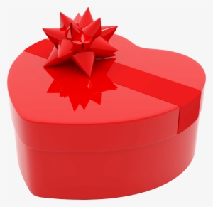 Heart Red Gift - Gift Png