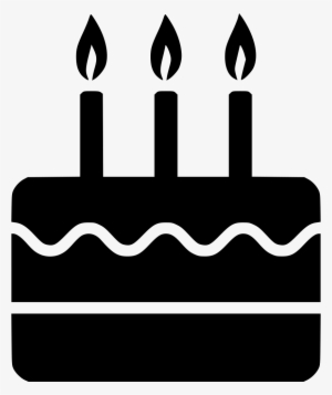 Birthday Cake - - Birthday Cake Icon Free Png