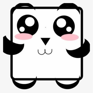 Pandas Kawaii Png Cute Cartoon Panda Face Transparent Png