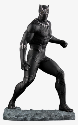 Panth1 - Black Panther Civil War Statue