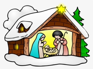 Clip Royalty Free Stock Christmas Jesus Clipart - Religious Christmas Clip Art