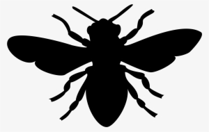 This Free Icons Png Design Of Bee Silhouette