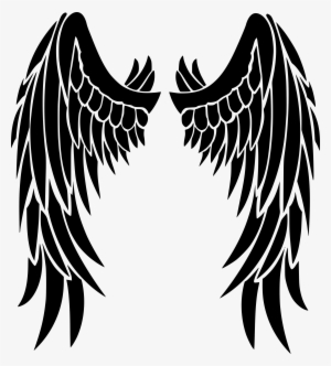 Clip Angel Wings By Liftarn - Angel Wings Tattoo Png