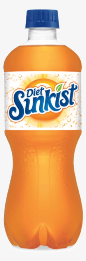 Sunkist Orange Diet - Diet Sunkist Orange Soda, 20 Fl Oz Bottle