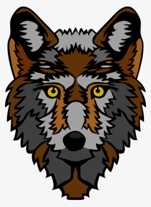 Wolf Or Werewolf - Wolf Faces Clip Art