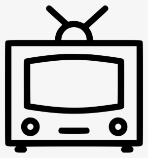 Old Tv - - Old Tv Icon Png