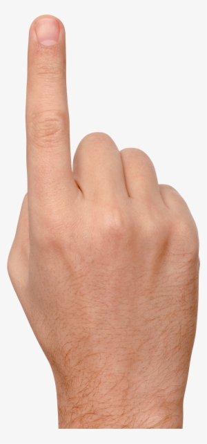 Large Pointing Finger - Hand Finger Png