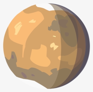 Mars Planet Png - Mercury Planet Cartoon Png