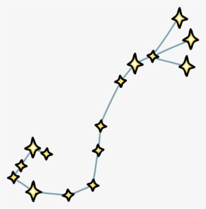 Png Transparent Library Scorpio Stars Scribblenauts - Scorpio Constellation Transparent