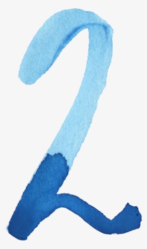 Free Download - Watercolor Numbers Transparent