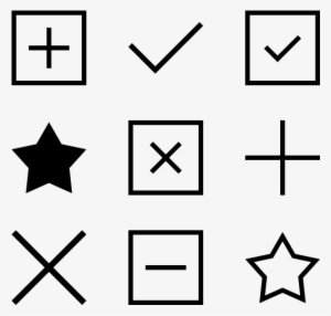 Rating And Vadilation Collection - Plus Minus Icon Png