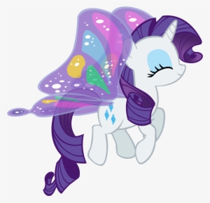 Fanmade Rarity Butterfly - Pony Friendship Is Magic Rarity