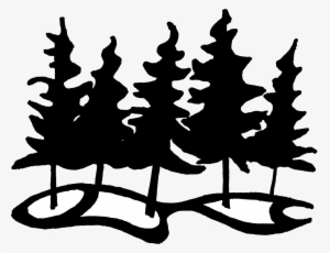 Clip Art Black And White Nature Clipart Kid - Forest Clip Art Bw