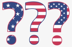 American Flag Question Mark