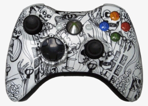 Guide For Modding Your Xbox Controllers Png - Crazy Skulls Hydrographics Kit Mydipkit - Ll-572 -