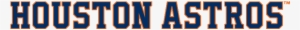 Houston Astros Text Logo Png