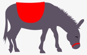 Free To Use Public Domain Donkey Clip Art - Donkey Silhouette Shower Curtain